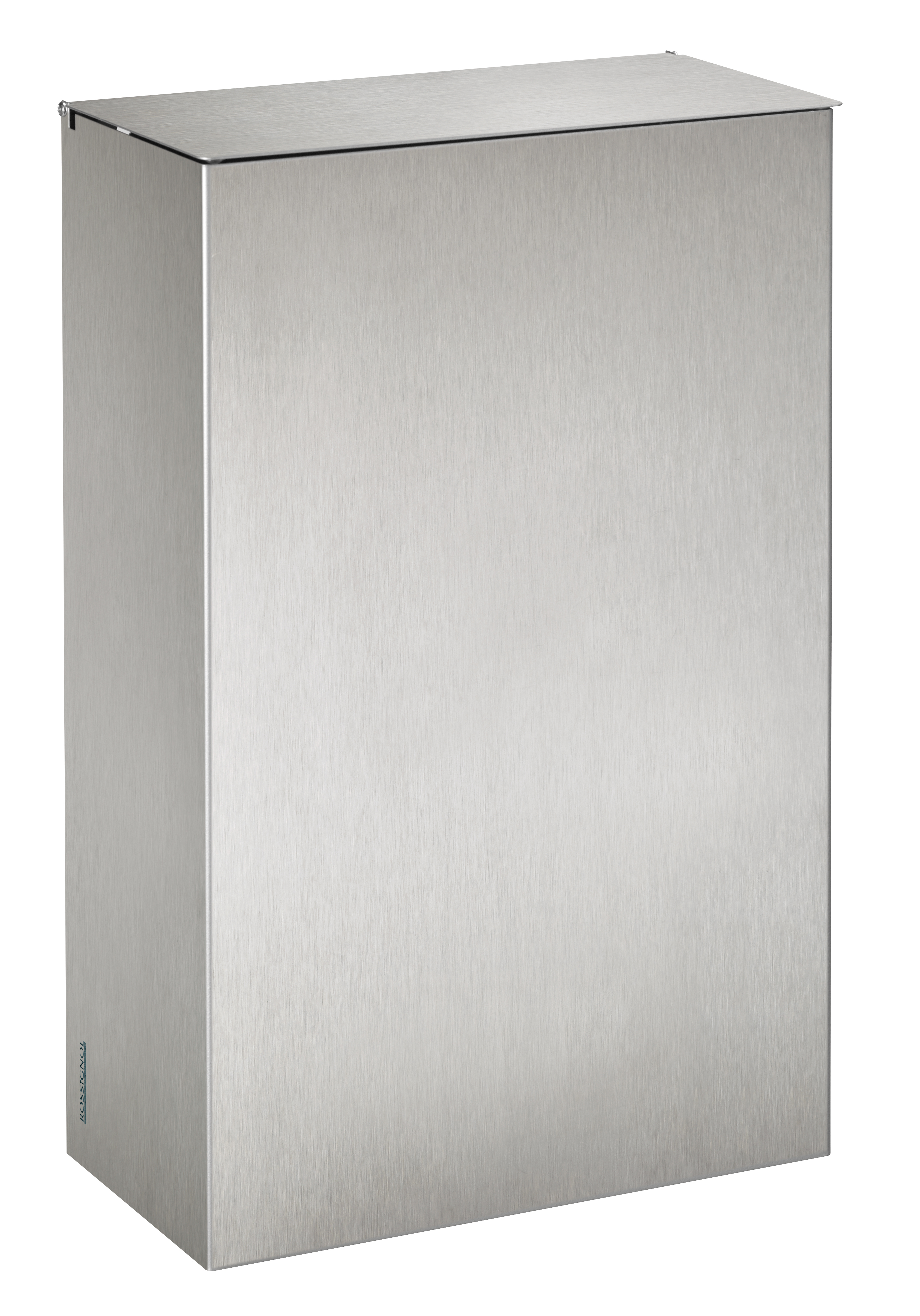 POUBELLE MURALE 50 L METAL BLANC ROSSIGNOL Fabrication Française